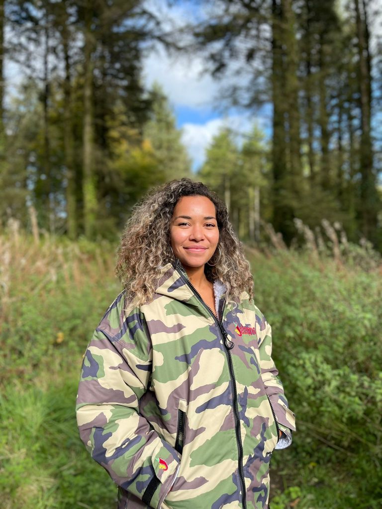 Forest camo Jalapeno robe